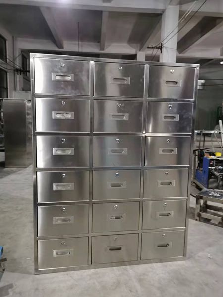 不锈钢药品柜3